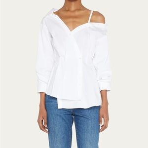 Tomasi Asymmetrical Button-Front Shirt